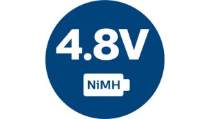 Krachtige 4,8 V NiMH-batterijen