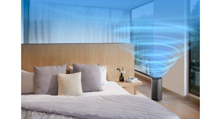 High performance suitable for rooms of up to 45 m²