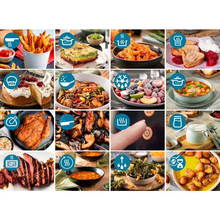 See the sizzle, taste the variety