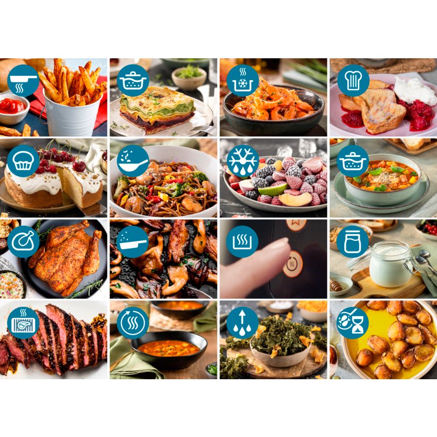 See the sizzle, taste the variety