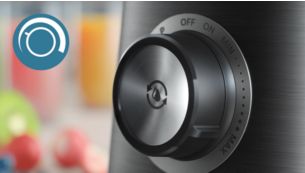 A velocidade vari&aacute;vel em combina&ccedil;&atilde;o com a funcionalidade Pulse d&atilde;o-lhe o controlo de que precisa