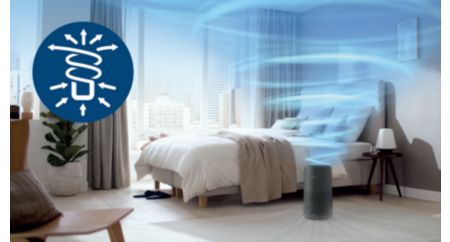 Thoroughly purifies rooms up to 36 m2