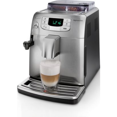 Espresso in penjenje mleka s pritiskom na gumb