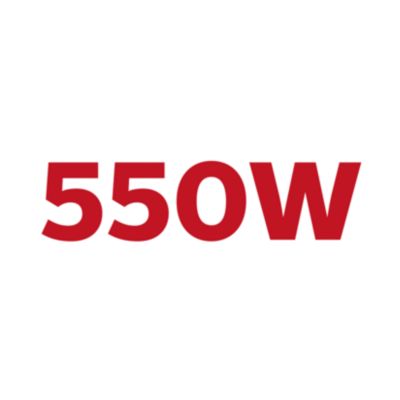 550 watts: alto desempenho com economia de energia