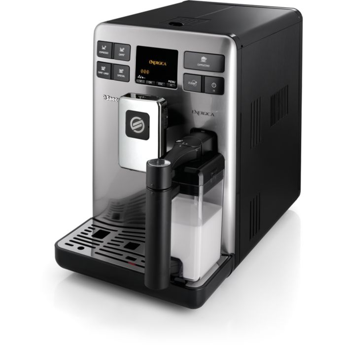 Perfekt espresso- og mælkeoplevelse