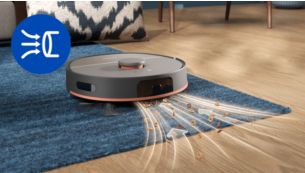 قوة شفط قوية لالتقاط الغبار والأوساخ مثل شعر الحيوانات الأليفة