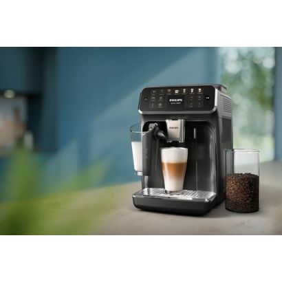 Philips Series 4400:  ​Philips LatteGo One-Touch Barista  Bean To Cup Espresso Machine