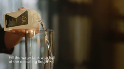 How to descale L'OR Barista coffee machine