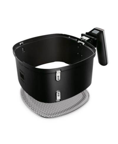 Cesta QuickClean fácil de limpiar en 90 segundos, con malla antiadherente