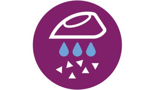 Calc Clean-schuifknop voor langdurige stoomprestaties