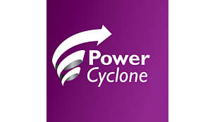 Технологія PowerCyclone 6 забезпечує виняткове розділення пилу та повітря