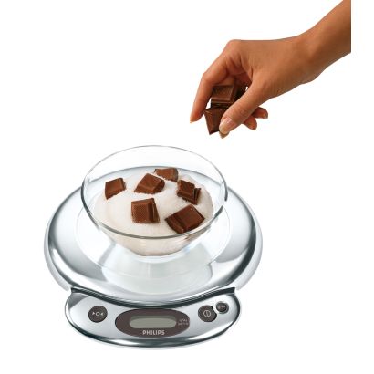 Tiksliai rodo svorį gramais arba uncijomis