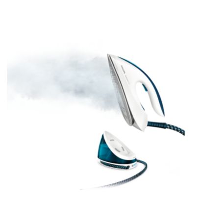 Iron faster with 2 x more steam *