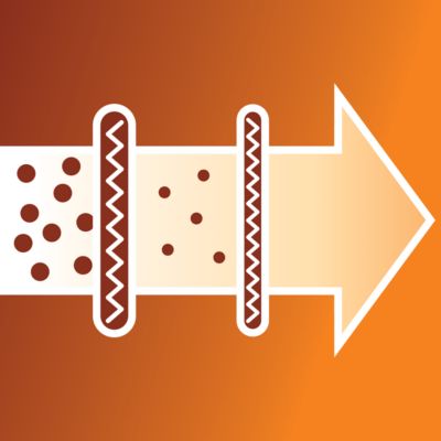 Dviejų lygių filtravimo sistema užtikrina optimalų valymą