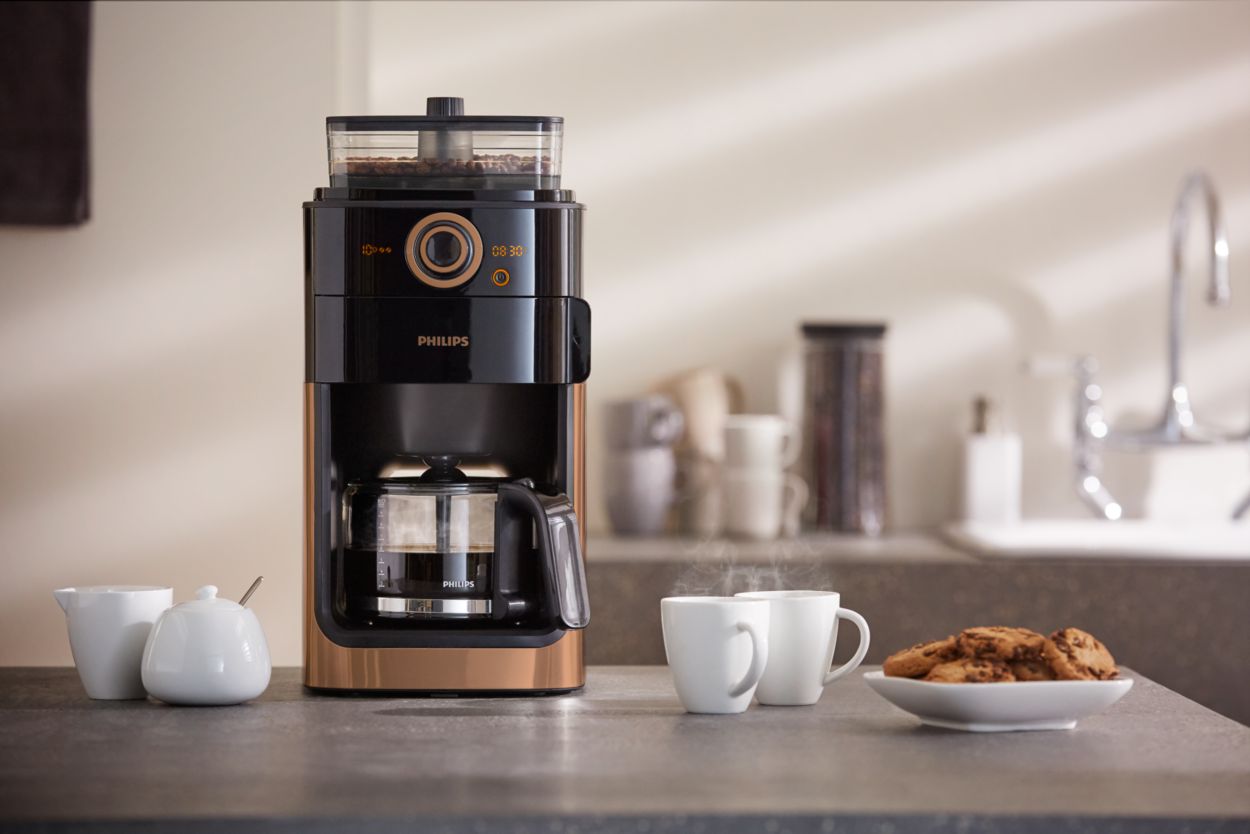 Grind Brew Coffee maker HD7768 70 Philips