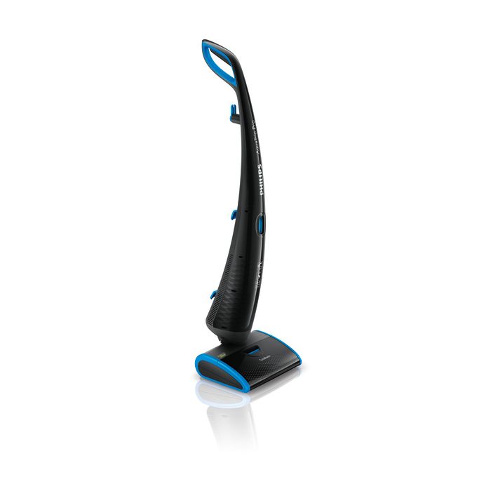 Vacuums, mops and dries in one go
