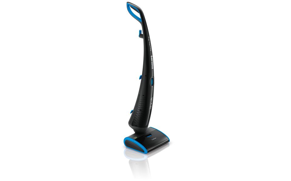 Vacuums, mops and dries in one go