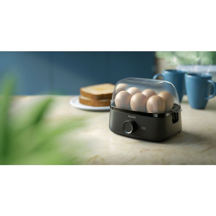 Egg Cooker 3000 Series Perfectly cooked eggs, every day HD9137/90