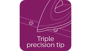 Špička Triple Precision umožňuje optimální kontrolu a viditelnost