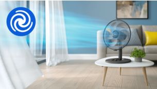 Long-distance breeze for maximum cooling