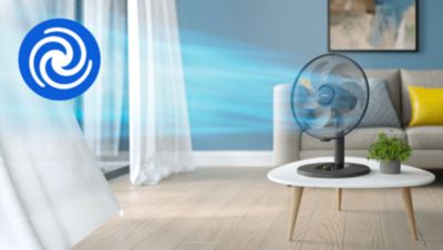 Long-distance breeze for maximum cooling