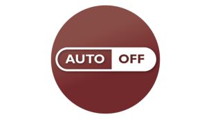 Automatische uitschakeling na 30 minuten voor de veiligheid en om energie te besparen