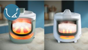 Thiết kế nồi h&igrave;nh cầu đặc biệt để nấu ch&iacute;n đều
