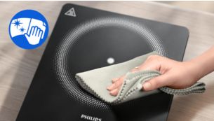 Easy cleaning and durable with Ceramic glass surface