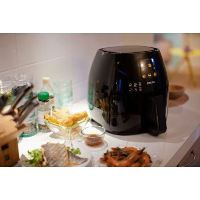 ¡Deliciosas papas fritas con hasta un 80 % menos de grasa!*