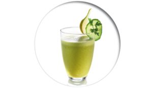 Limited foam for great quality of juice and mouth feel