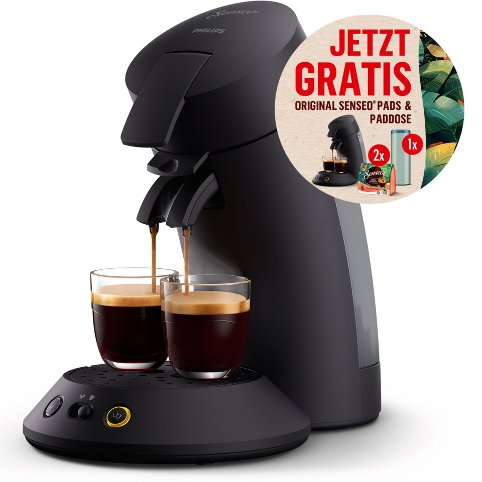 Köstlicher milder oder starker Kaffee – klassisch SENSEO®