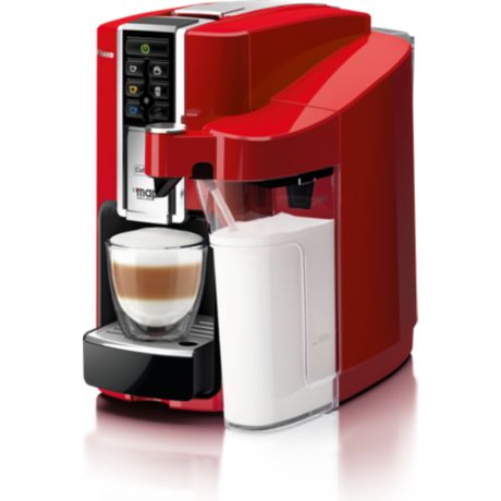 HD8603/55 Map Caffitaly by Saeco Bravista Latte+ Capsule coffee machine