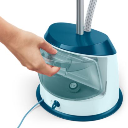 Product in Use Photo Philips EasyTouch Plus Garment Steamer GC518/23