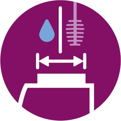 1.4Lwater tank with 80% larger filling hole*
