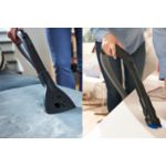 50 % didesnė siurbimo galia