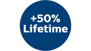 50% langere levensduur dan traditionele papieren zakken