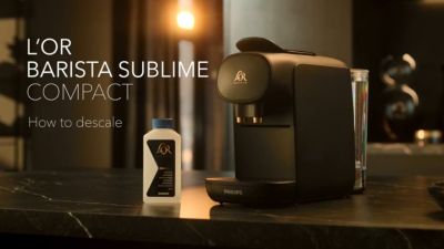 How to descale LOR Barista Sublime coffee machine