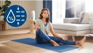 Humidification automatique avec 3&nbsp;r&eacute;glages