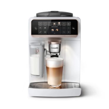 Напълно автоматична кафе машина Philips LatteGo Pro 6000 White Rose