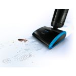 Vacuums, mops and dries in one go