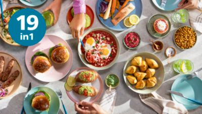 12 priročnih prednastavljenih funkcij in 19 različnih načinov priprave