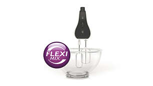 Функция FlexiMix для равномерной обработки ингредиентов в любой части емкости
