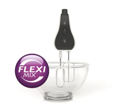 La función FlexiMix permite que las varillas lleguen a todas las esquinas