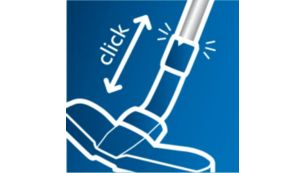 SmartLock-sammenkobling for nem tilpasning til hver reng&oslash;ringsopgave