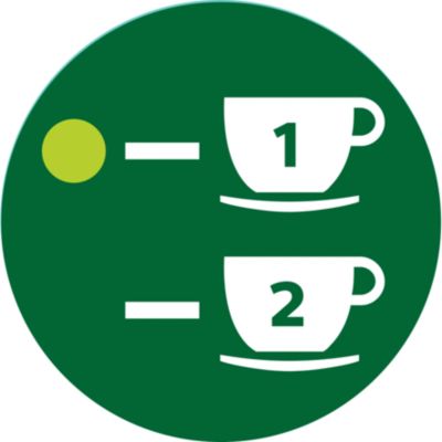 Oznaka jedne šalice za prokuhavanje samo potrebne količine vode