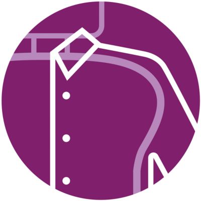 Suitable for ironing boards GC202 and GC204 with ShoulderShape