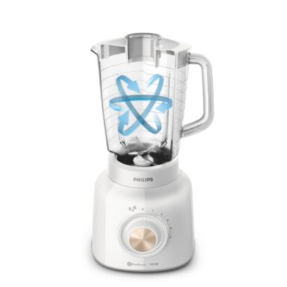 Potente tecnología de cuchillas ProBlend 6