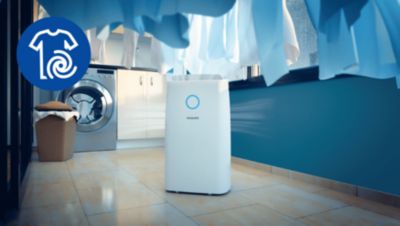 Laundry Mode: Fabric-friendly drying, up to 4,5x faster