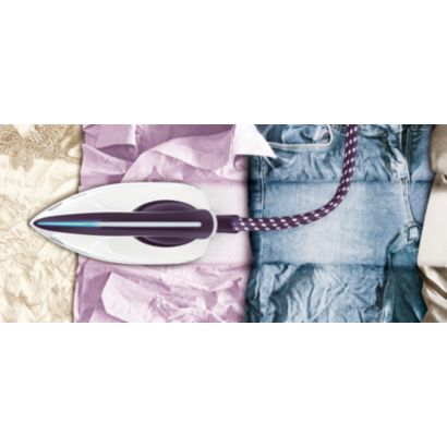 Passa duas vezes mais rápido sem queimar suas roupas