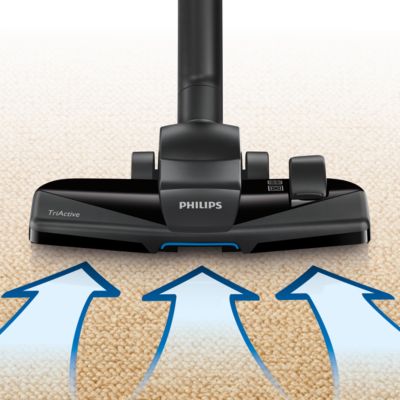 Naujasis „trys viename“ „TriActive“ antgalis surenka purvą ir dulkes